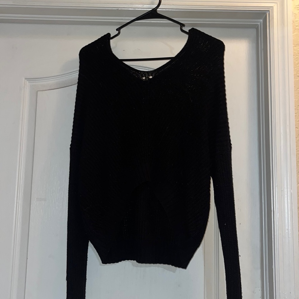 Black sweater
